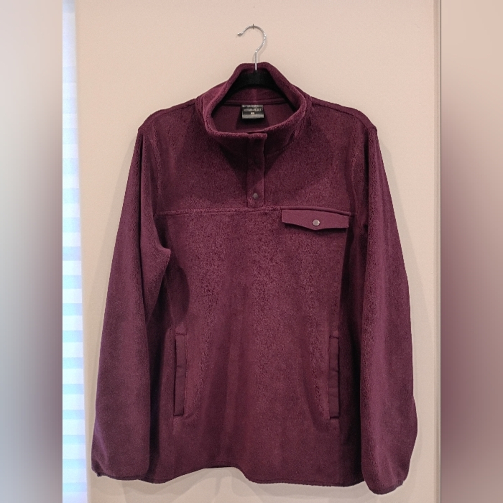 32 Degrees Women's Quarter Snap Arctic Fleece Pullover (L)